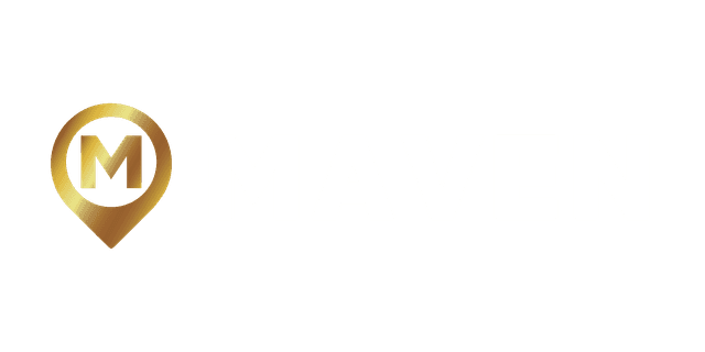 MAVEN — South Jersey curated business networking logo in gold