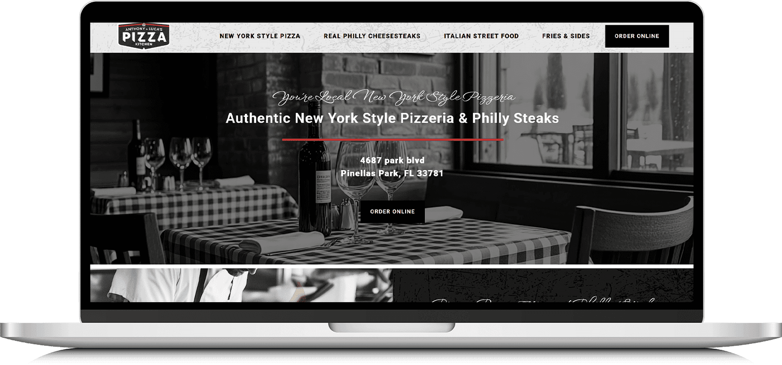 ALPK Restaurant Web Design — built by iOLab Digital